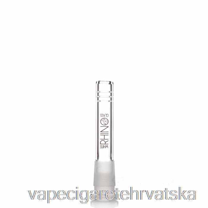 Vape Hrvatska White Rhino 19/14 Glass Downstem 3.5inch